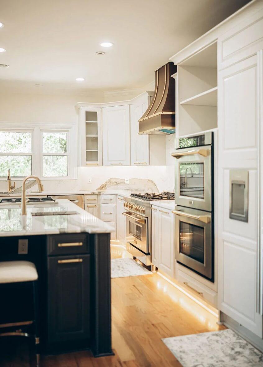 High end kitchen renovation